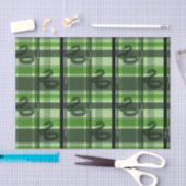 SLYTHERIN™ Tartan Plaid Pattern Tissuepapier (Craft)
