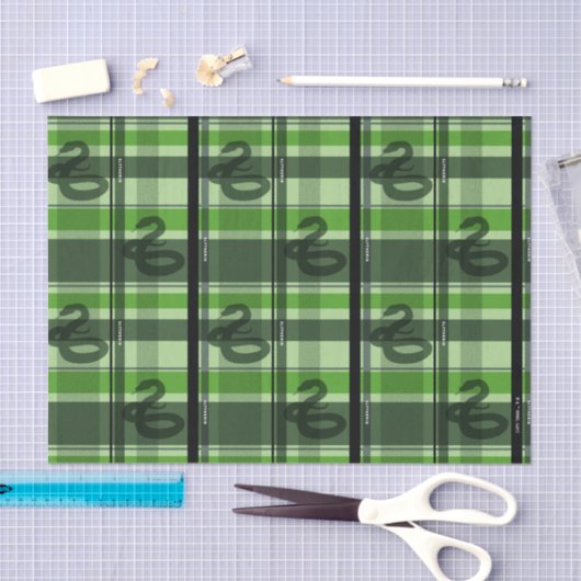 SLYTHERIN™ Tartan Plaid Pattern Tissuepapier (Craft)