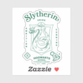 SLYTHERIN™ Trots Ambitie Sluwheid Wapen Sticker (Vel)
