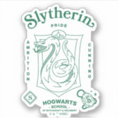 SLYTHERIN™ Trots Ambitie Sluwheid Wapen Sticker (Voorkant)