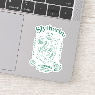 SLYTHERIN™ Trots Ambitie Sluwheid Wapen Sticker
