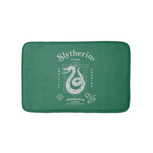 SLYTHERIN™ Trots Ambities Listigheid Wapen Badmat (Voorkant)
