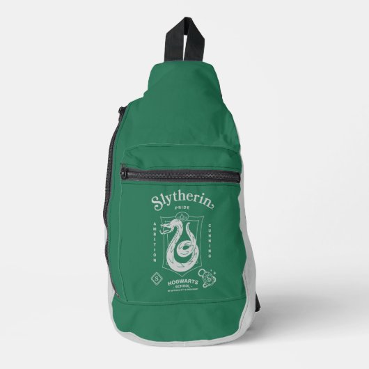 SLYTHERIN™ Trots Ambities Listigheid Wapen Sling Bag (Voorkant)