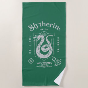 SLYTHERIN™ Trots Ambities Listigheid Wapen Strandlaken