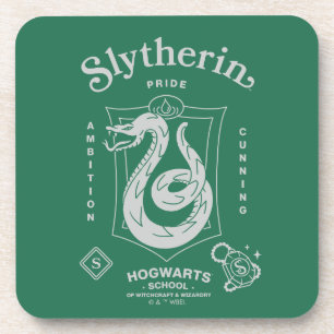 SLYTHERIN™ Trots Ambities Sluwheid Wapen Bier Onderzetter