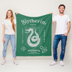 SLYTHERIN™ Trots Ambities Sluwheid Wapen Fleece Deken