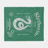 SLYTHERIN™ Trots Ambities Sluwheid Wapen Fleece Deken (Voorkant (Horizontaal))