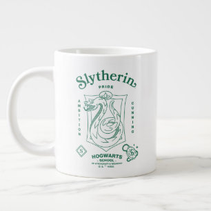 SLYTHERIN™ Trots Ambities Sluwheid Wapen Grote Koffiekop