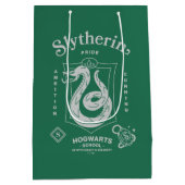 SLYTHERIN™ Trots Ambities Sluwheid Wapen Medium Cadeauzakje (Achterkant)