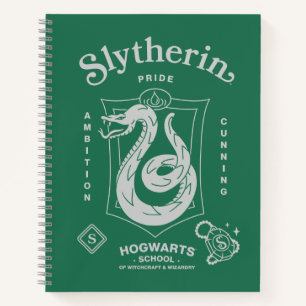 SLYTHERIN™ Trots Ambities Sluwheid Wapen Notitieboek