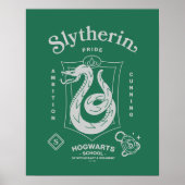 SLYTHERIN™ Trots Ambities Sluwheid Wapen Poster (Voorkant)