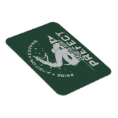 Slytherin™ Voorrang Badge Magneet (Rechterzijde)