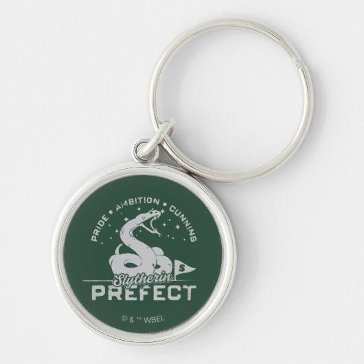 Slytherin™ Voorrangsbadge Sleutelhanger (Voorkant)