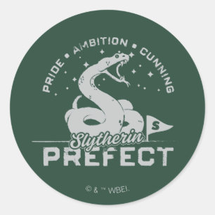 Slytherin™ Voorzittersbadge Ronde Sticker