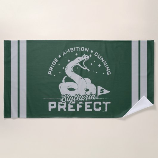 Slytherin™-voorzittersbadge Strandlaken (Voorkant)