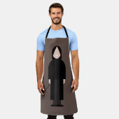 Slytherus – Dark Academia Apron Schort (Gedragen)