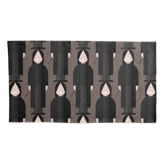 Slytherus – Dark Academia Pillowcase Kussensloop (Achterkant-Rechts)