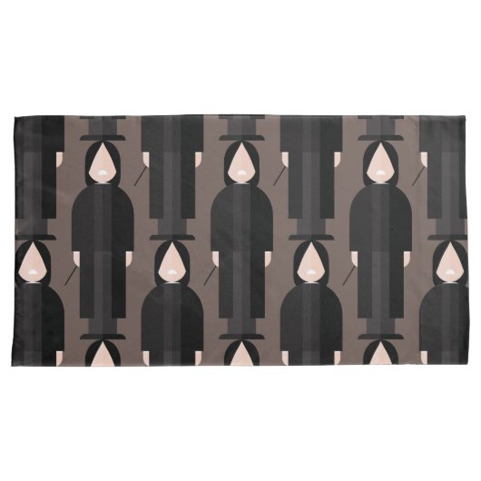 Slytherus – Dark Academia Pillowcase Kussensloop (Voorkant-Rechts)