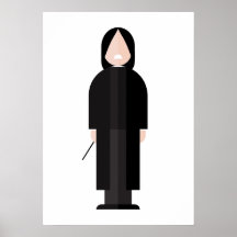 Slytherus - Dark Academia Portrait Print