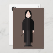 Slytherus – Dark Academia Postcard Feestdagenkaart (Voorkant / Achterkant)