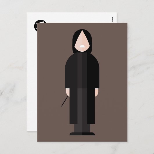 Slytherus – Dark Academia Postcard Feestdagenkaart (Voorkant / Achterkant)