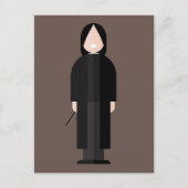 Slytherus – Dark Academia Postcard Feestdagenkaart (Voorkant)