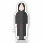 Slytherus – Dark Academia Sticker (Voorkant)