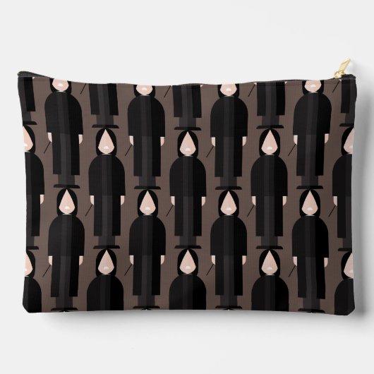 Slytherus – Patterned Zipper Accessory Pouch Etui (Achterkant)