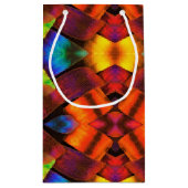 SM geschenkzak vlinderschalen Klein Cadeauzakje (Achterkant)