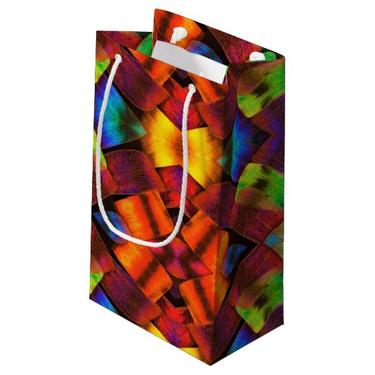 SM geschenkzak vlinderschalen Klein Cadeauzakje (Achterkant Gekanteld)