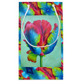 SM Gift Bag Regenboog Tulp #2 Klein Cadeauzakje (Achterkant)