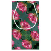 SM Gift Bag Roze Lotus Klein Cadeauzakje (Achterkant)