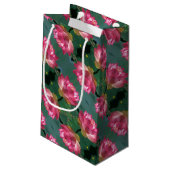 SM Gift Bag Roze Lotus Klein Cadeauzakje (Achterkant Gekanteld)