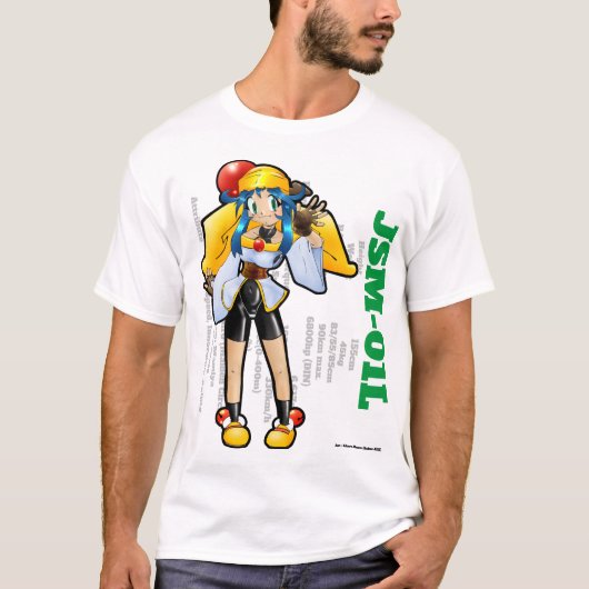 SM Girl 01L - Shirt Design (Voorkant)