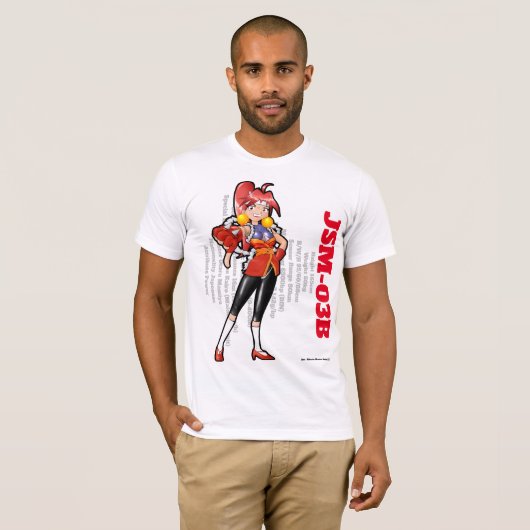 SM Girl 03B - Shirt Design (Voorkant volledig)