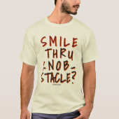 sm!le thu kn0bst@cle 😁 t-shirt (Voorkant)