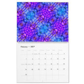 Sm, Med, LG Calendar - Digital Flowers Kalender (Feb 2027)
