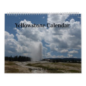 Sm, Med, Lg Calendar Yellowstone Kalender (Hoes)