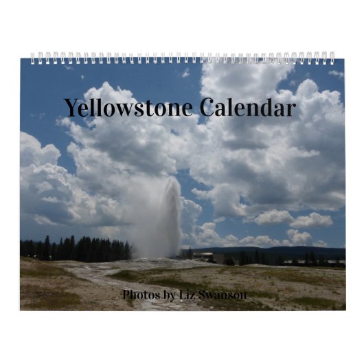 Sm, Med, Lg Calendar Yellowstone Kalender (Hoes)