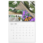 Sm, Med, Lg Calendars - Butterflies Kalender (Mar 2026)