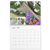 Sm, Med, Lg Calendars - Butterflies Kalender (Mar 2027)