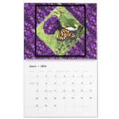 Sm, Med, LG-kalender - Monarch-Butterflies *** Kalender (Mar 2026)