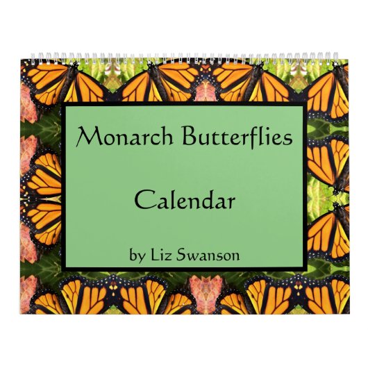 Sm, Med, LG-kalender - Monarch-Butterflies *** Kalender (Hoes)