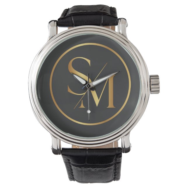 SM Minimaal Modern Ontwerp Horloge (Voorkant)