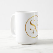 SM Minimaal Modern Ontwerp Koffiemok (Voorkant links)