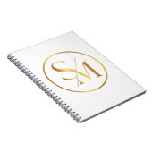 SM Minimaal Modern Ontwerp Notitieboek (Rechterzijde)