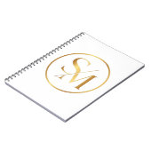 SM Minimaal Modern Ontwerp Notitieboek (Linkerzijde)