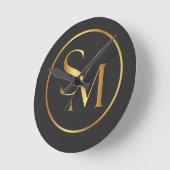 SM Minimaal Modern Ontwerp Ronde Klok (Hoek)