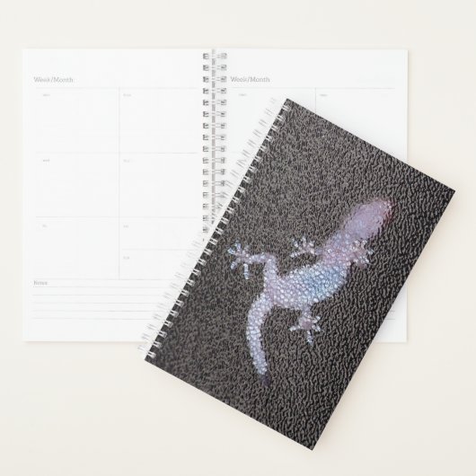 SM Planner Gecko op glas (Display)