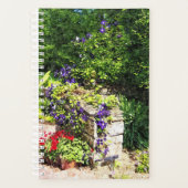SM Planner - Paarse Clematis aan de wand (Voorkant)